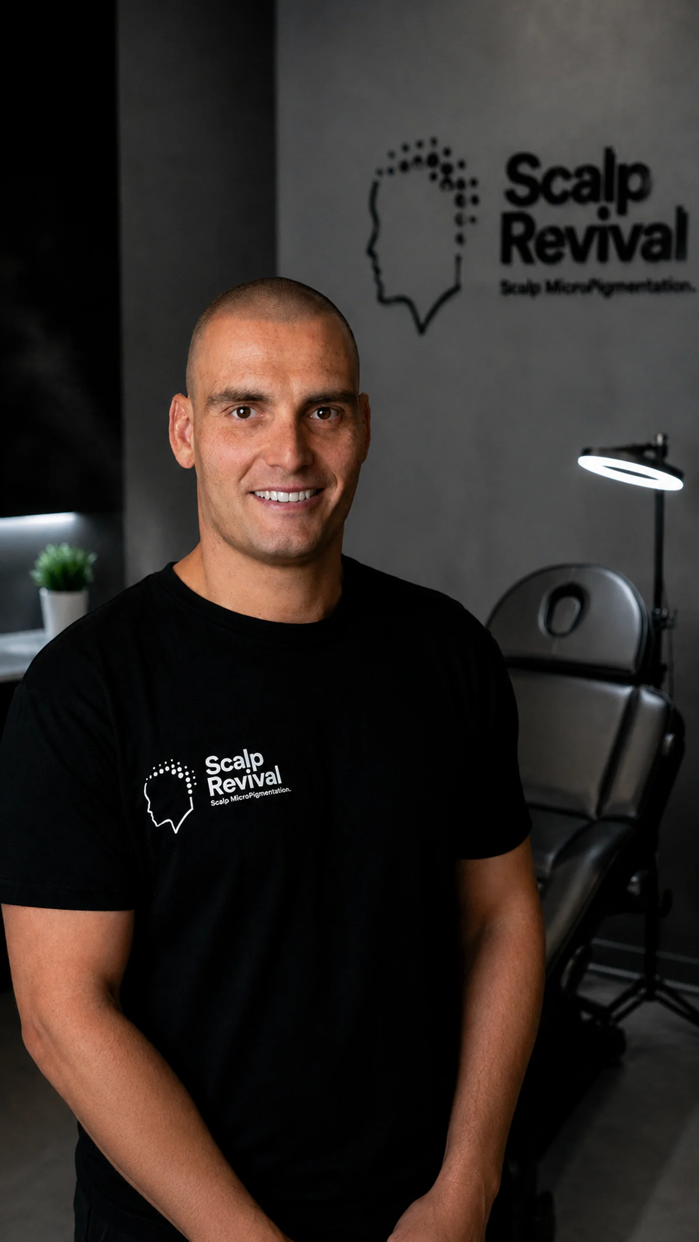 Jackson Cross, founder of Scalp Revival SMP